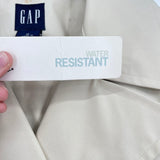 women Gap NWT Water Resistant Tan Jacket M