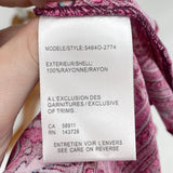 women Tribal Jeans NWT Warm Pink & Purple Daquiri Floral Dress by Tribal Jeans Small. Purple/Pink Dress S
