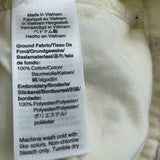 women J. Crew Embroidered Cream Jeans 31/12