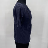 women Boden Embroidered Navy Top 4