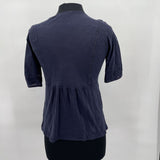women Boden Embroidered Navy Top 4