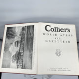Collier's World Atlas and Gazetter 1935 Edition Uncatagorized