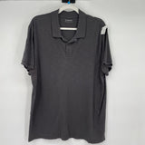 men Vince. Polo Gray Top L
