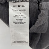 men Vince. Polo Gray Top L