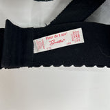 women Fleur de Lace Fleur de Lace by Smoothie Vintage Lace Bustier Women's Size 34A Black Intimates/Sleepwear 36A