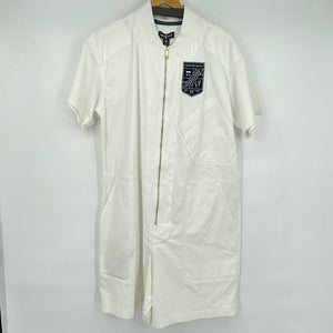 women Houston White NWT Romper White Dress M