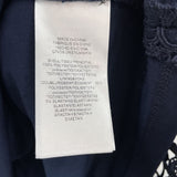 women Lauren Ralph Lauren Lace Cocktail Navy Blue Dress 12