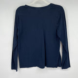 women Style & Co Tee Navy Knit Top L