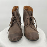 women Clarks Heel Boots Brown Shoes 10