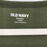 women Old Navy V-Neck Olive Knit Top LT