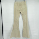 women Aaron & Amber NWT Flare Jegging Cream Pants S