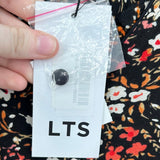 women Long Tall Sally NWT Floral Maxi Black/Multi Dress 12