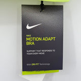 women Nike NWT Sports Bra Black/Yellow Intimates/Sleepwear M