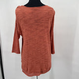 women Moth Crossover Salmon Top S
