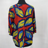 women CoreyLynnCalter - Anthro Bold Print Multi Top M