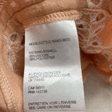 women Tribal NWT Eyelet Lace Peach Woven Top S