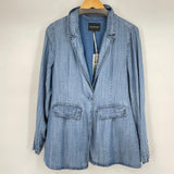 women Velvet Heart NWT Chambray Blue Coat S