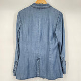 women Velvet Heart NWT Chambray Blue Coat S