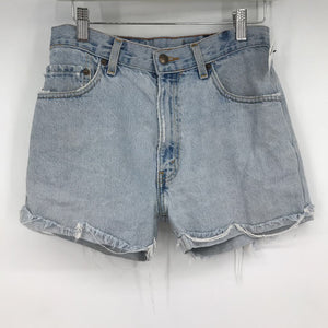 women Levi's Distressed Blue Shorts 29