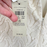 women Ann Taylor NWT Lace Cream Dress 8