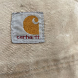 men Carhartt Trashed Utility Khaki Jeans 38x34