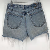 women Calvin Klein Vintage Denim Cutoff Blue Shorts 10
