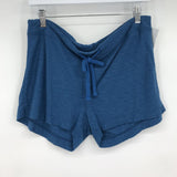 women James Perse Knit Blue Shorts M