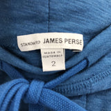 women James Perse Knit Blue Shorts M