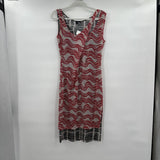 women Atlein MSRP $850 Print Mesh Dress