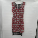 women Atlein MSRP $850 Print Mesh Dress