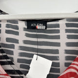 women Atlein MSRP $850 Print Mesh Dress