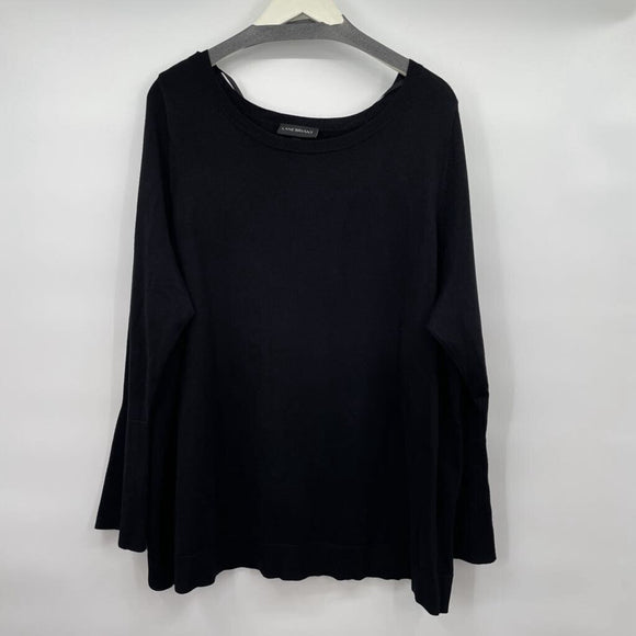women Lane Bryant NWT Pullover Black Sweater 22/24/3X