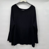 women Lane Bryant NWT Pullover Black Sweater 22/24/3X