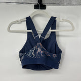 women Free People Floral Sportsbra Blue Activewear S