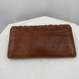 women Milo Tallinn Wallet Brown Tan Wash Purse