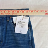 women ÉTICA NWT Anya Modern Flare Wetlands Blue Jeans 25/0