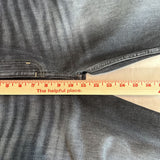 women ÉTICA NWT Rae Midrise Straight Crop Morrow Bay Gray Jeans 28/6