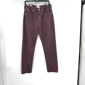 women ÉTICA NWT Marlow Boyfriend MSRP $164 Sassafras Purple Jeans 30/10