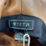 women Wyeth NWT Vegan Leather Freddie Bucket Brown Hat