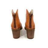 women Casta NIB Terry Boot Mango Brown Shoes 38/7.5