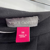 women Vince Camuto Wide Leg Trouser MSRP $345 Black Pants 14