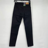 women Monki NWT Mid Waist Slim Leg Black Jeans 26/2