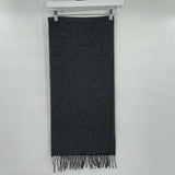 women Pendleton Wool Made in USA Grey Scarf