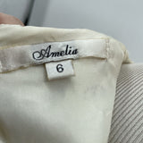 women Amelia Lace Bell Sleece Cream Dress 6