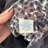 women Boden Velvet Button Front Gray Jacket 8