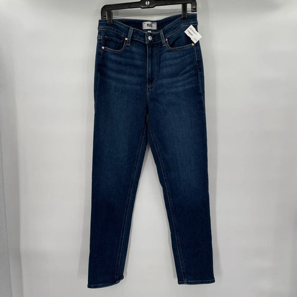 women Paige Dark Wash Skinny Blue Jeans 30/10