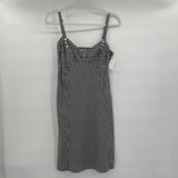 women Free People Gingham Sundress Black and White Dress 4