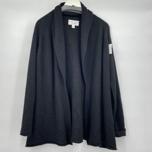 women Isaac Mizrahi - Target Cashmere Open Cardigan Black Sweater XXL