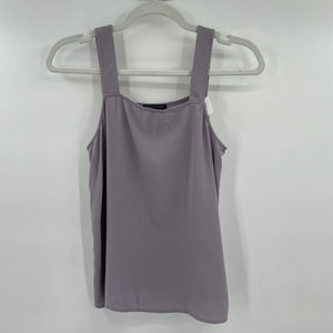 women Eileen Fisher Silk Tank Soft Lavender Top XXS