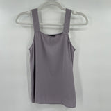 women Eileen Fisher Silk Tank Soft Lavender Top XXS
